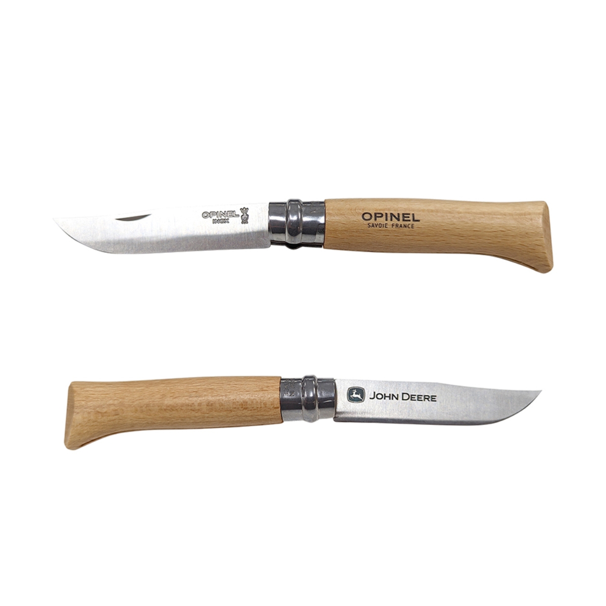 Picture of John Deere Folding Knife with Sheath by Opinel (MOQ 5u)