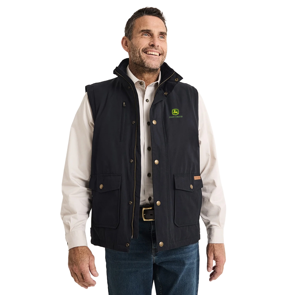 Picture of John Deere Wangaratta Vest by RB Sellars - Navy AG
