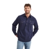 Picture of John Deere Burton Mid-Weight Work Shirt by RB Sellars - Navy NE
