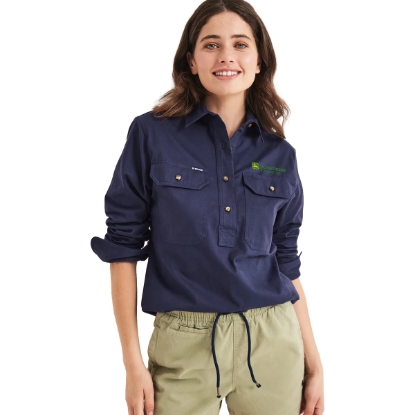 Picture of John Deere Sandy Mid-Weight Work Shirt by RB Sellars AGF